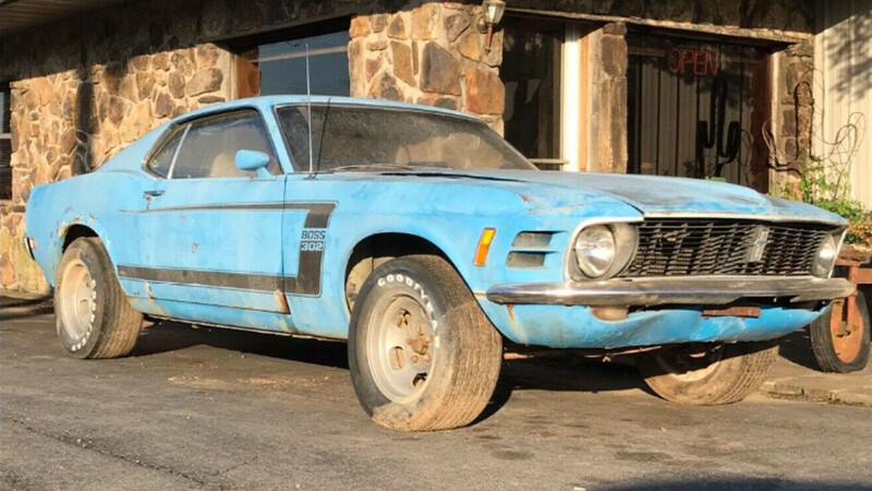 Ford Mustang Boss 302 de hace 50 años, a la venta en eBay