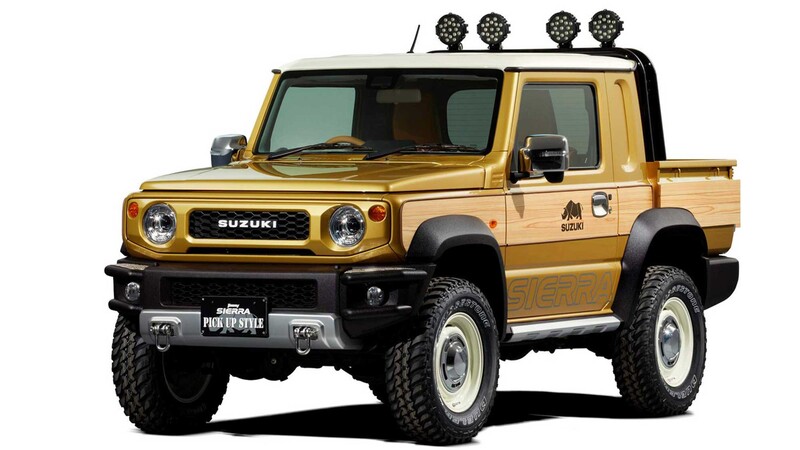 Aunque el Suzuki Jimny pickup y cinco puertas no existen, tienen alta demanda