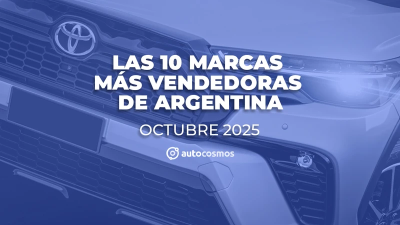 Las marcas más vendedoras de 0km de Argentina en octubre de 2025