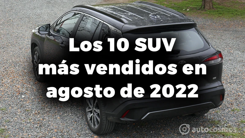 Los 10 SUV más vendidos en Argentina en agosto de 2022
