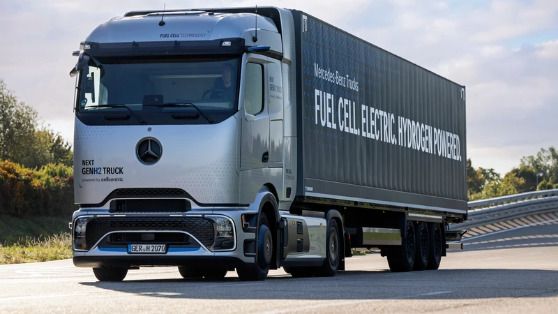 Daimler Truck impulsa el hidrógeno con el nuevo Mercedes-Benz NextGenH2