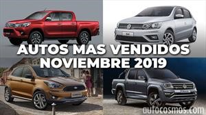 Los 10 autos más vendidos en Argentina en noviembre de 2019