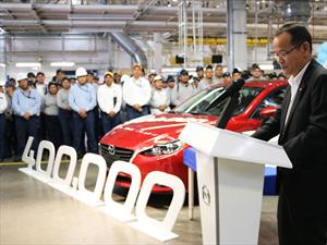 Mazda produce la unidad 400 mil en México