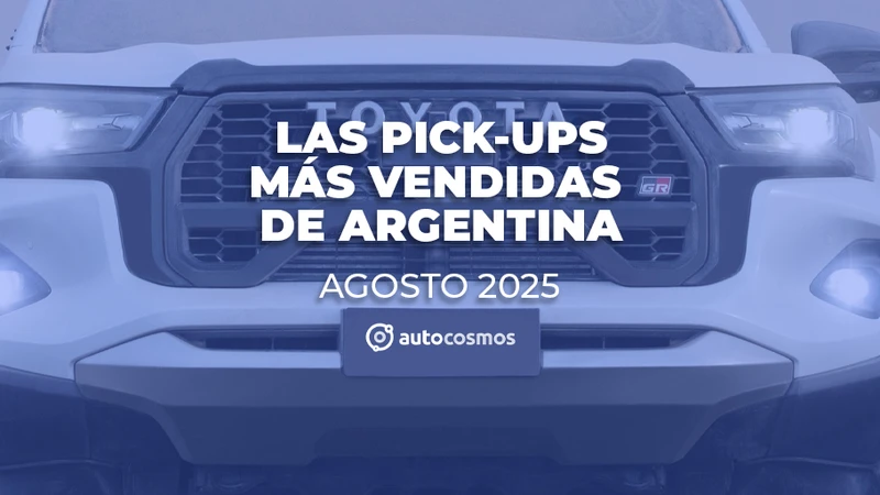 Las pickup más vendidas de Argentina en agosto de 2025