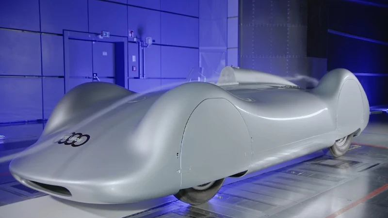 Audi A6 e-tron y su aerodinámica ligada al Auto Union Type C 1937