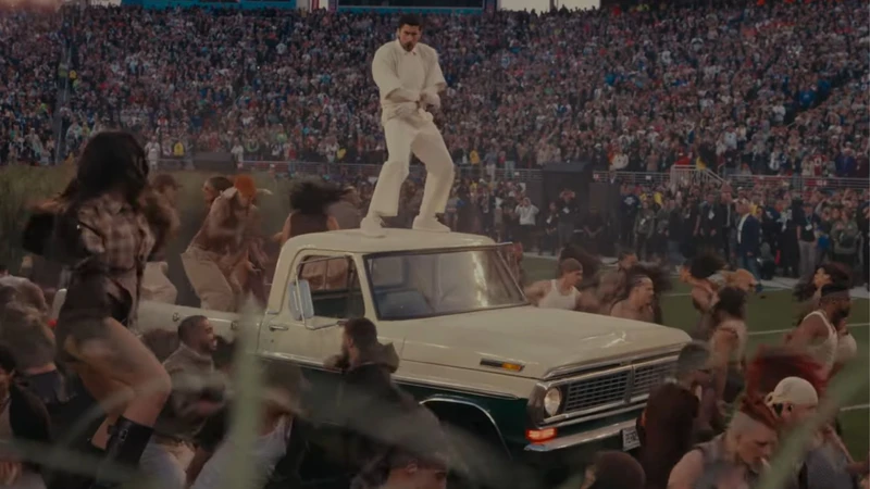 Ford F-100 1970: la pick-up clásica que brilló con Bad Bunny en el Super Bowl LX