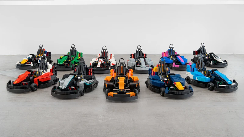 F1 alternatica: Los pilotos darán su desfile del GP Británico en kartings de Lego