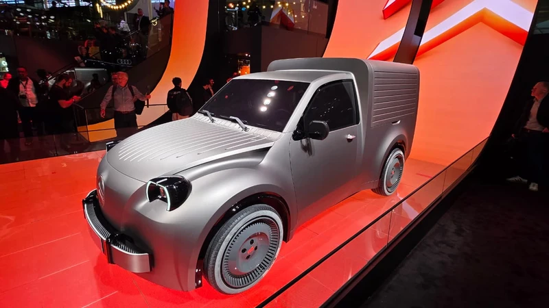 Salón de París 2026: Citroën 2CV Fourgonnette Concept: vuelve la furgoneta clásica