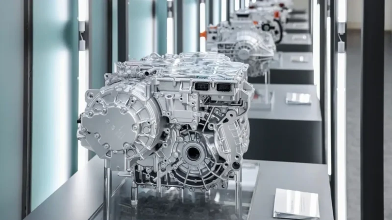 Geely presentó su nuevo sistema de propulsión EV "16 en 1"