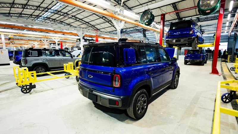 El Chevrolet Spark EUV ya se ensambla en Brasil