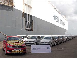 Volkswagen India exporta su vehículo 100,000 a México