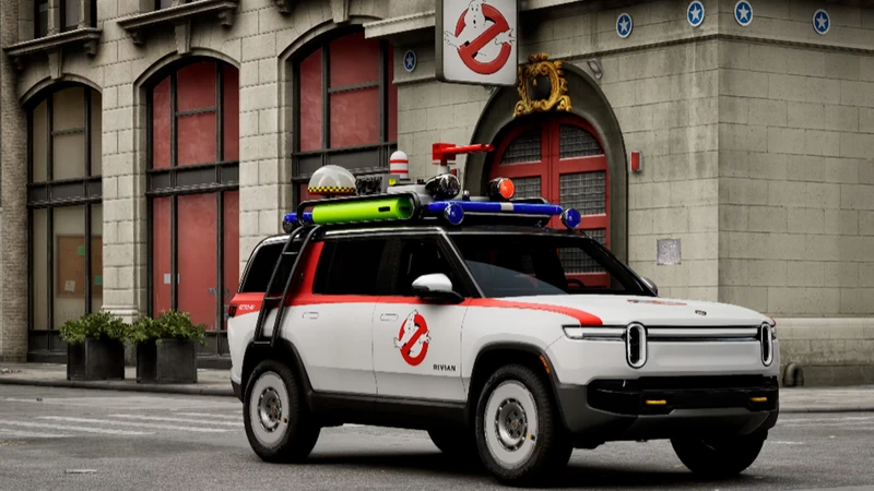 Rivian R1S Ecto-R1: el SUV eléctrico inspirado en Cazafantasmas llega para celebrar Halloween 20