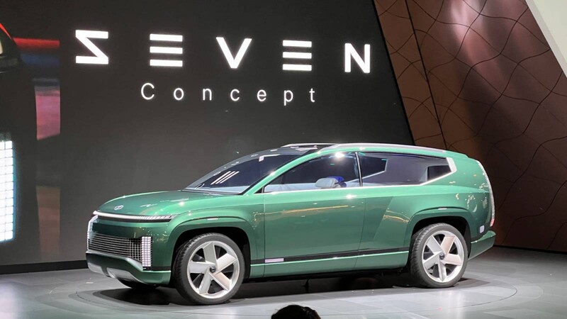 Hyundai SEVEN Concept, un SUV eléctrico que prioriza la amplitud interior