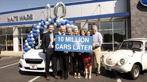 Subaru ha logrado vender 10 millones de autos en Estados Unidos