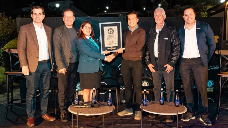 Nissan Qashqai e-POWER logra Récord Guinness de autonomía en Colombia