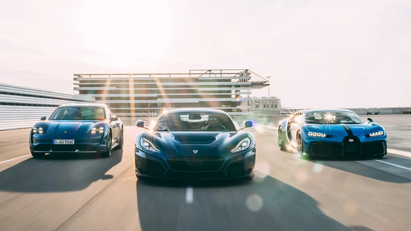 Porsche vendió sus acciones en Bugatti Rimac