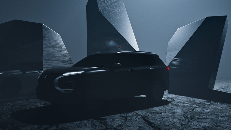 El teaser que nos muestra el futuro Mitsubishi Outlander