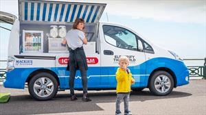 Nissan e-NV200 se transforma en el camión de helados del futuro