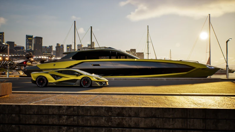 Lamborghini lanza un yate deportivo con alma de superauto