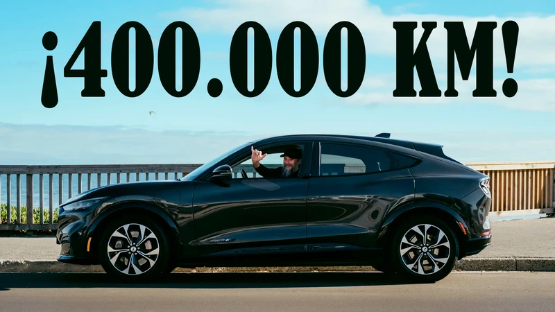 Esta es la capacidad de batería del Ford Mustang Mach-E luego de 400.000 km