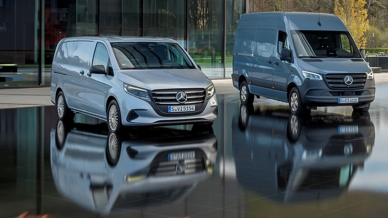 Mercedes-Benz lanza en Chile sus primeras vans eléctricas