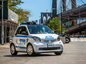 El smart fortwo es el nuevo patrullero de Nueva York