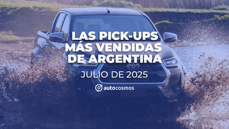 Las pickup más vendidas de Argentina en julio de 2025