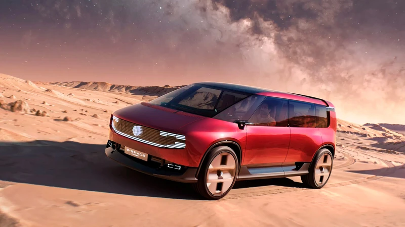 Salón de París 2026: Renault E-Space Concept anticipa la nueva generación familiares eléctricos