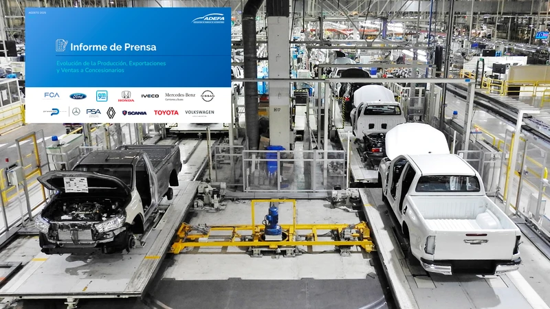 Así fue la producción automotriz argentina en agosto de 2025