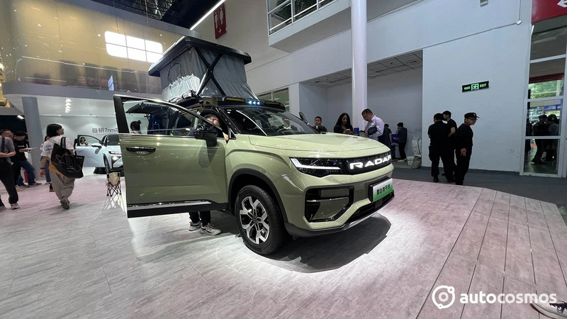 Beijing 2024: Geely agrega tracción total a su pick-up eléctrica Radar