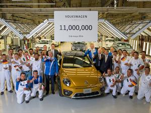 Volkswagen celebra 11 millones de unidades producidas en México