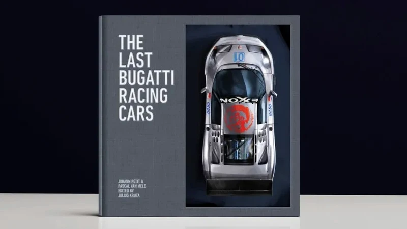Primer ejemplar de libro sobre la historia del Bugatti EB110 se vendió en 46.000 dólares