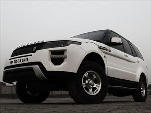 Tata Safari se transforma en un Range Rover Evoque