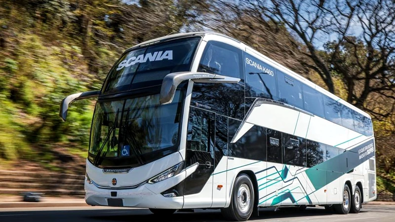 Scania SUPER llega a Colombia con buses que prometen hasta 8 % menos consumo