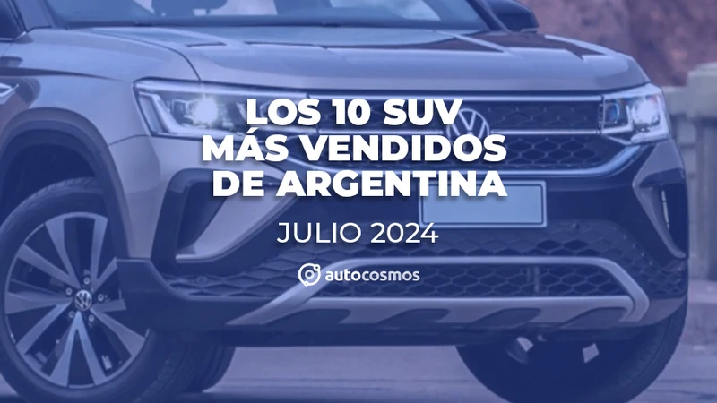 Los SUV más vendidos de Argentina en julio de 2024