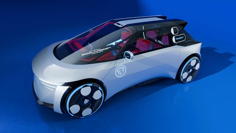 Peugeot Polygon Concept: el futuro del diseño y la conducción llega al universo de Fortnite