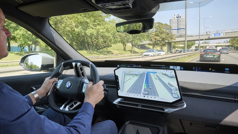 BMW Maps evoluciona: ahora integra navegación y asistencia al conductor en 3D