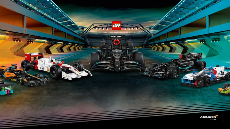 LEGO amplia su colección de F1 con los monoplazas de Senna, Hamilton y más