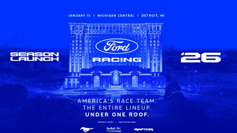 Ford Racing presentará un nuevo modelo deportivo en enero de 2026