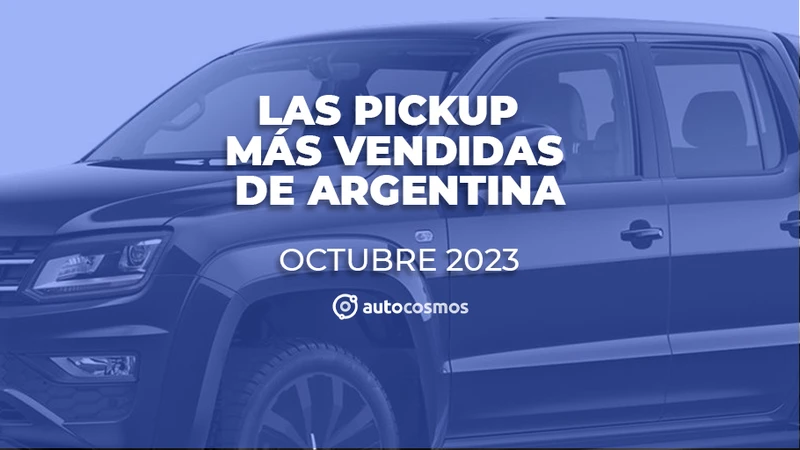 Las pickup más vendidas de Argentina en octubre de 2023