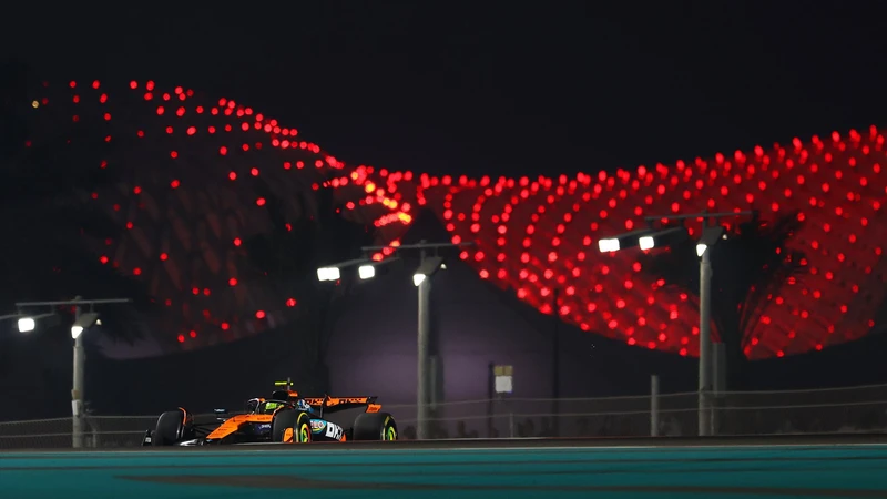 Fórmula 1 2025: Lando Norris arrancó fuerte en Abu Dhabi