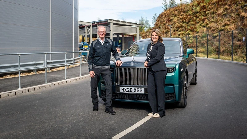 Rolls-Royce logró un hito importante en el proceso de ampliación de sus instalaciones