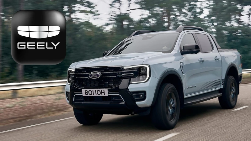 La nueva Ford Ranger podría ser híbrida y desarrollada en conjunto con Geely