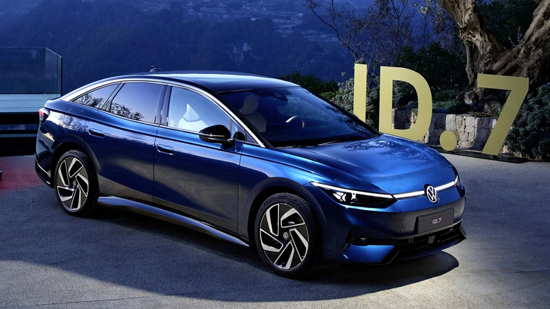 El nuevo Volkswagen ID.7 debuta en el Salón de Shanghai 2023