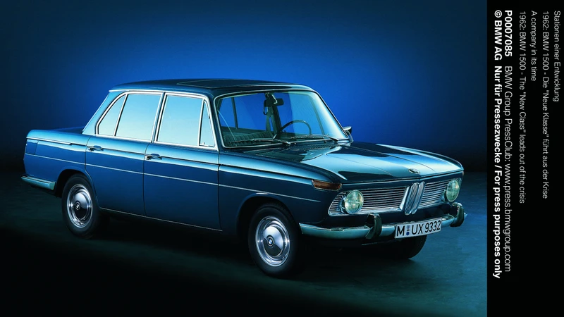 ¿Sabías que el Neue Klasse tiene más de 60 años de historia en BMW?