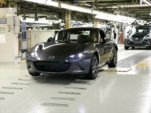 Mazda inicia la producción del MX-5 Miata RF 2017 
