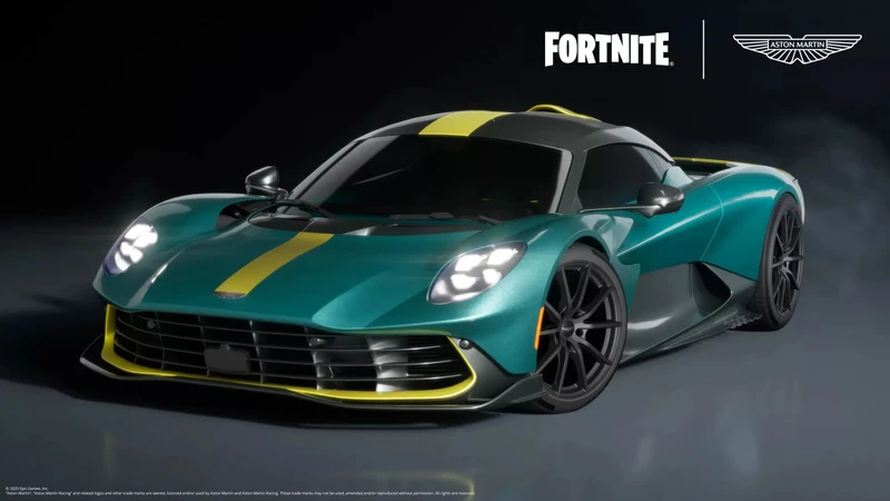 Aston Martin Valhalla: El superdeportivo PHEV llega a Fortnite