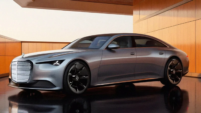 Así sería un Mercedes-Benz Clase S con la estética del Vision Iconic