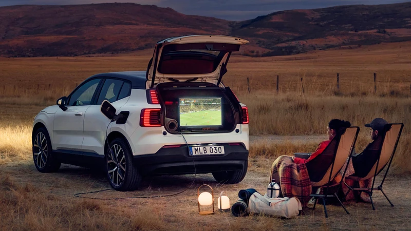 Volvo convierte al EX30 en una batería externa