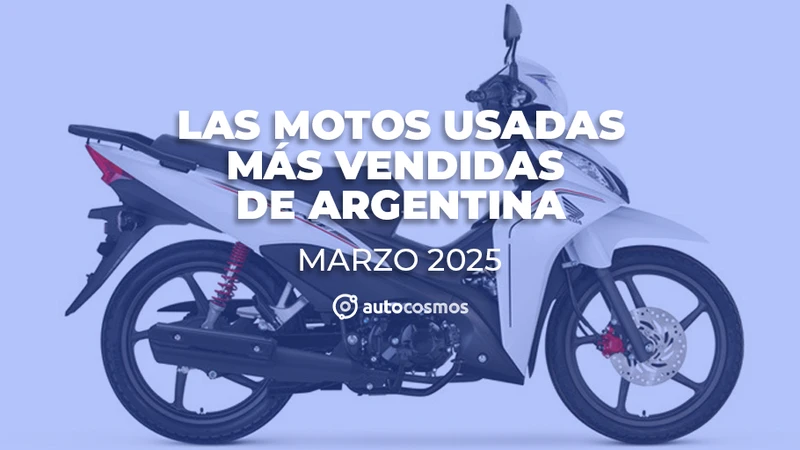 Las motos usadas más vendidas de Argentina en marzo de 2025